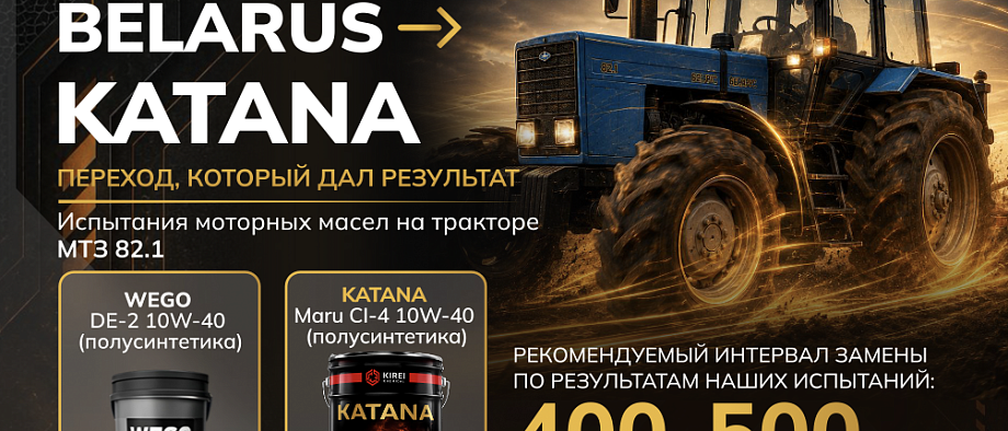 Мини-буклет KATANA МТЗ 82.1